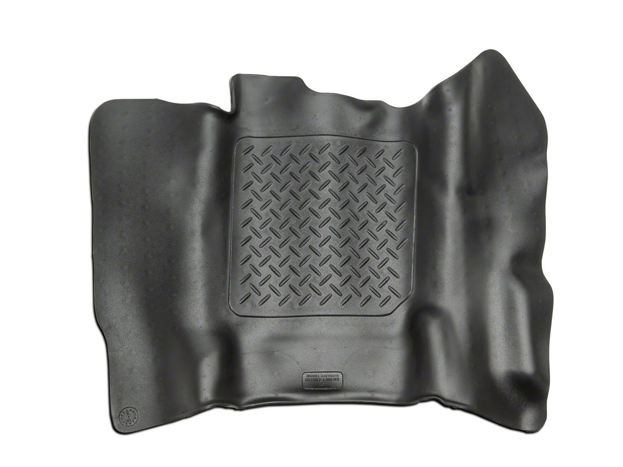 Husky Liners X-Act Contour Center Hump Floor Liner; Black (14-18 Silverado 1500 Double Cab, Crew Cab)