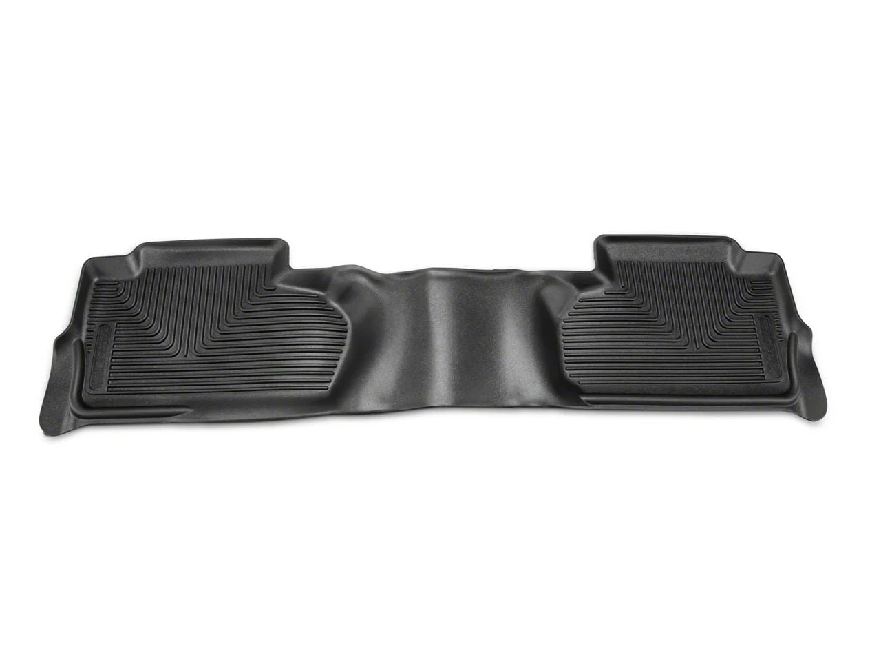 Husky Liners X-Act Contour Second Seat Floor Liner; Black (14-18 Silverado 1500 Double Cab, Crew Cab)