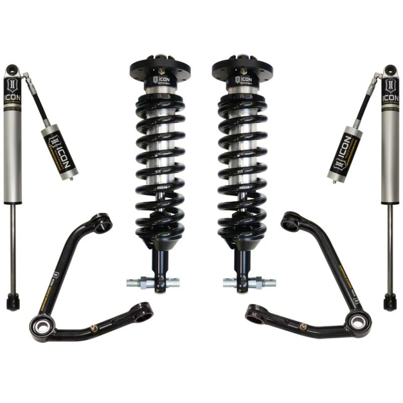 ICON Vehicle Dynamics 1 to 3-Inch Suspension Lift System; Stage 2 (07-18 Sierra 1500, Excluding Denali)