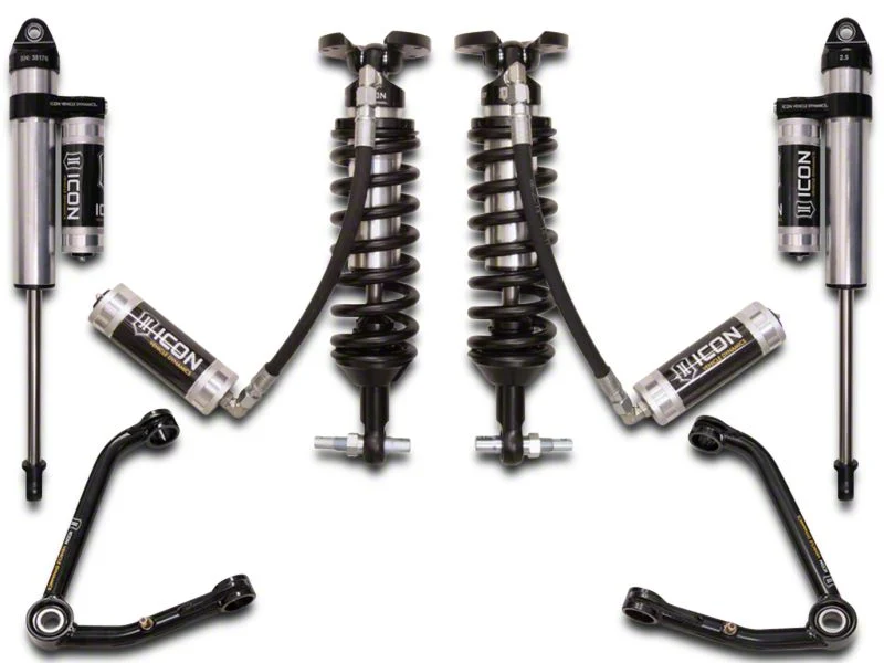 ICON Vehicle Dynamics 1 to 3-Inch Suspension Lift System; Stage 5 (07-18 Sierra 1500, Excluding Denali)