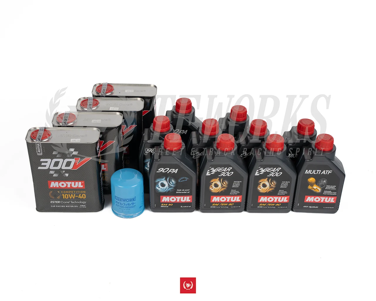 R32 GTR Complete Fluid Package with Oversized Oil Pan - Motul 300V