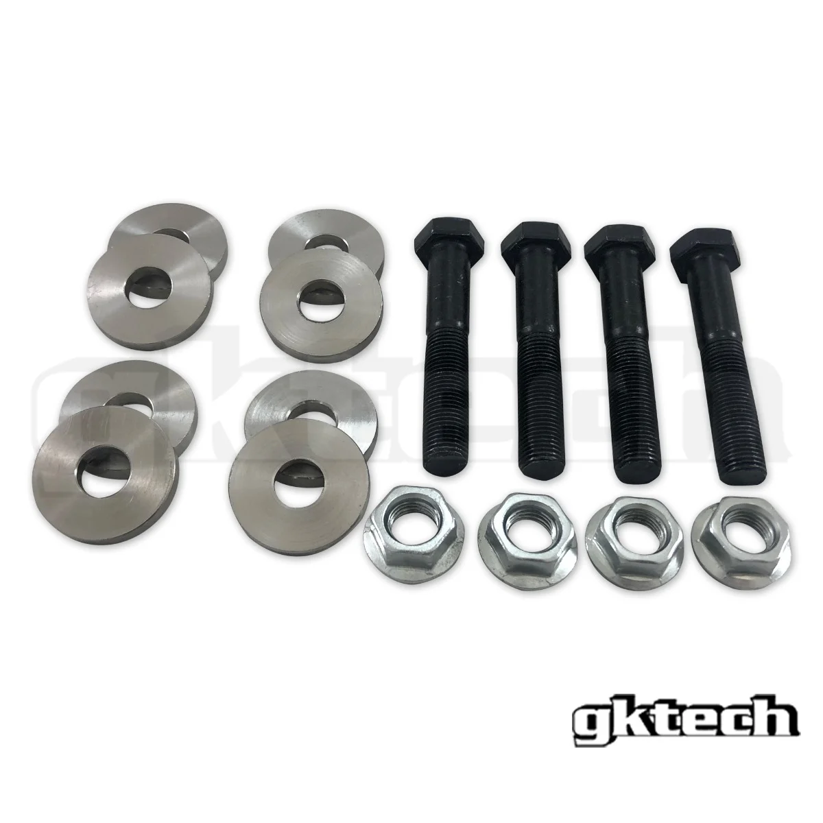 GKtech Z34 370z/G37 Eccentric Camber & Toe Arm Lockout Kit