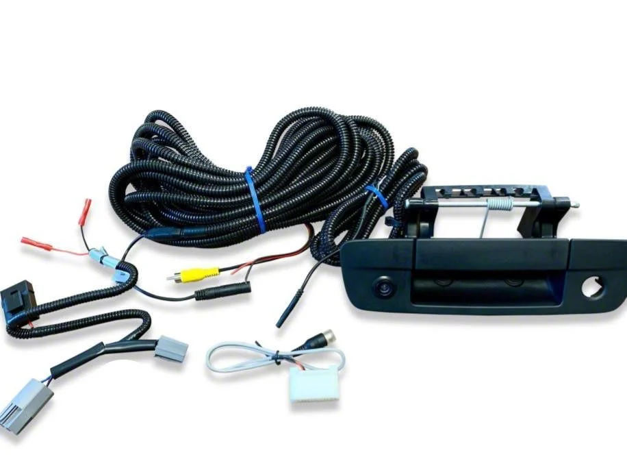 Infotainment TailGate Handle Backup Camera Kit without Programmer (10-12 RAM 2500)