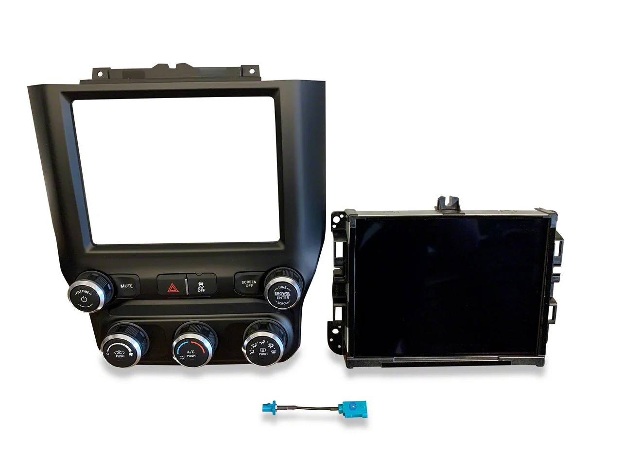 Infotainment UAM Radio Uconnect 4 with 8.4-Inch Display with Apple CarPlay, Android Auto and without SiriusXM Radio Upgrade (19-24 RAM 3500)