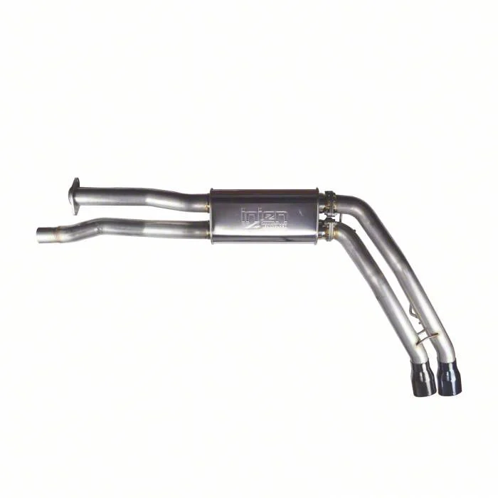 Injen SES Dual Exhaust System with Black Chrome Tips; Middle Side Exit (17-20 F-150 Raptor)