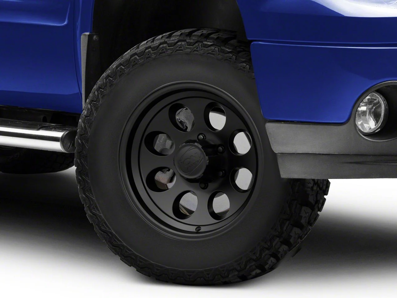 TYPE 171 Matte Black 6-Lug Wheel; 17x9; 0mm Offset (07-13 Sierra 1500)