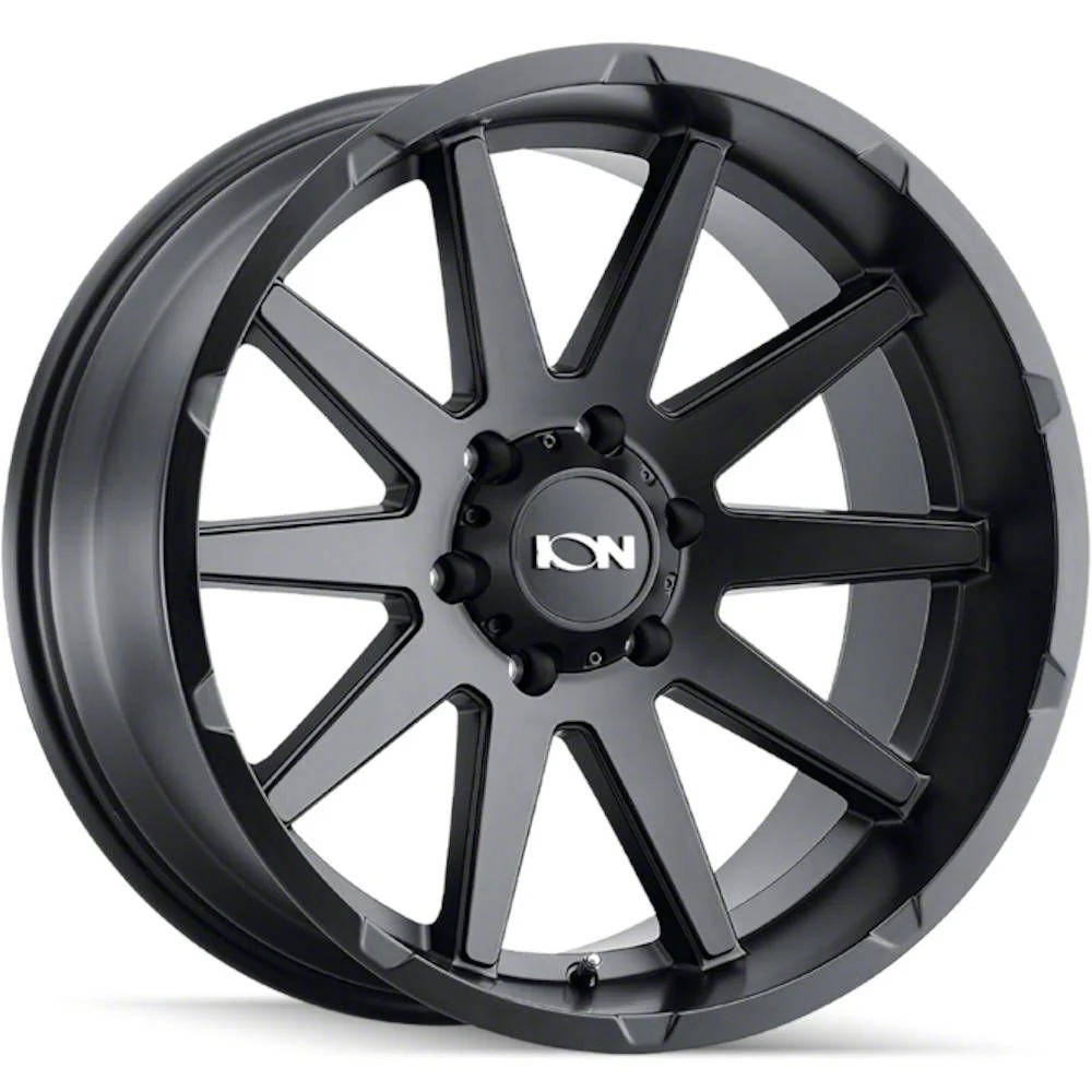 TYPE 143 Matte Black 6-Lug Wheel; 17x9; -12mm Offset (07-13 Silverado 1500)