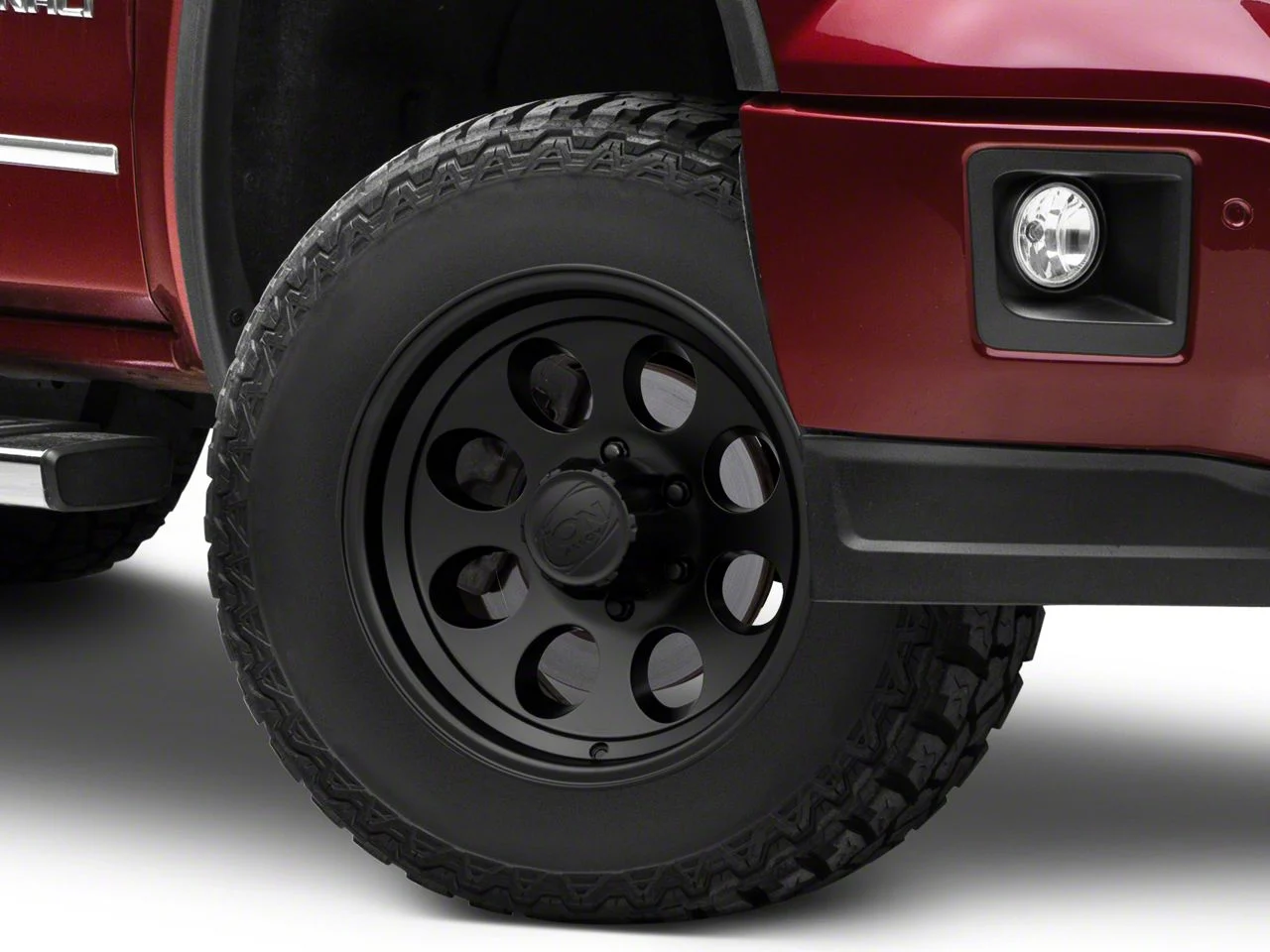 TYPE 171 Matte Black 6-Lug Wheel; 17x9; 0mm Offset (14-18 Sierra 1500)