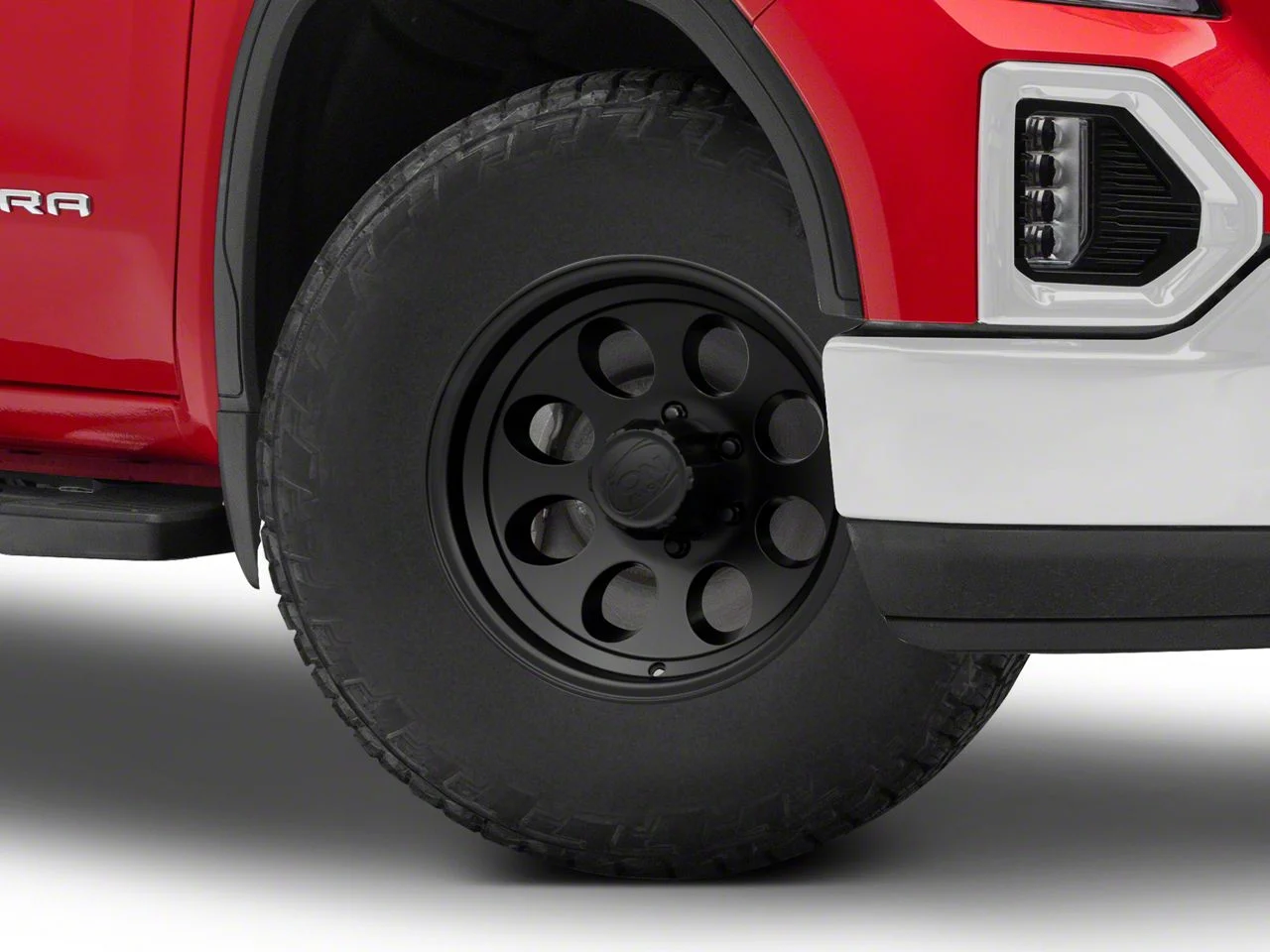 TYPE 171 Matte Black 6-Lug Wheel; 17x9; 0mm Offset (19-26 Sierra 1500)