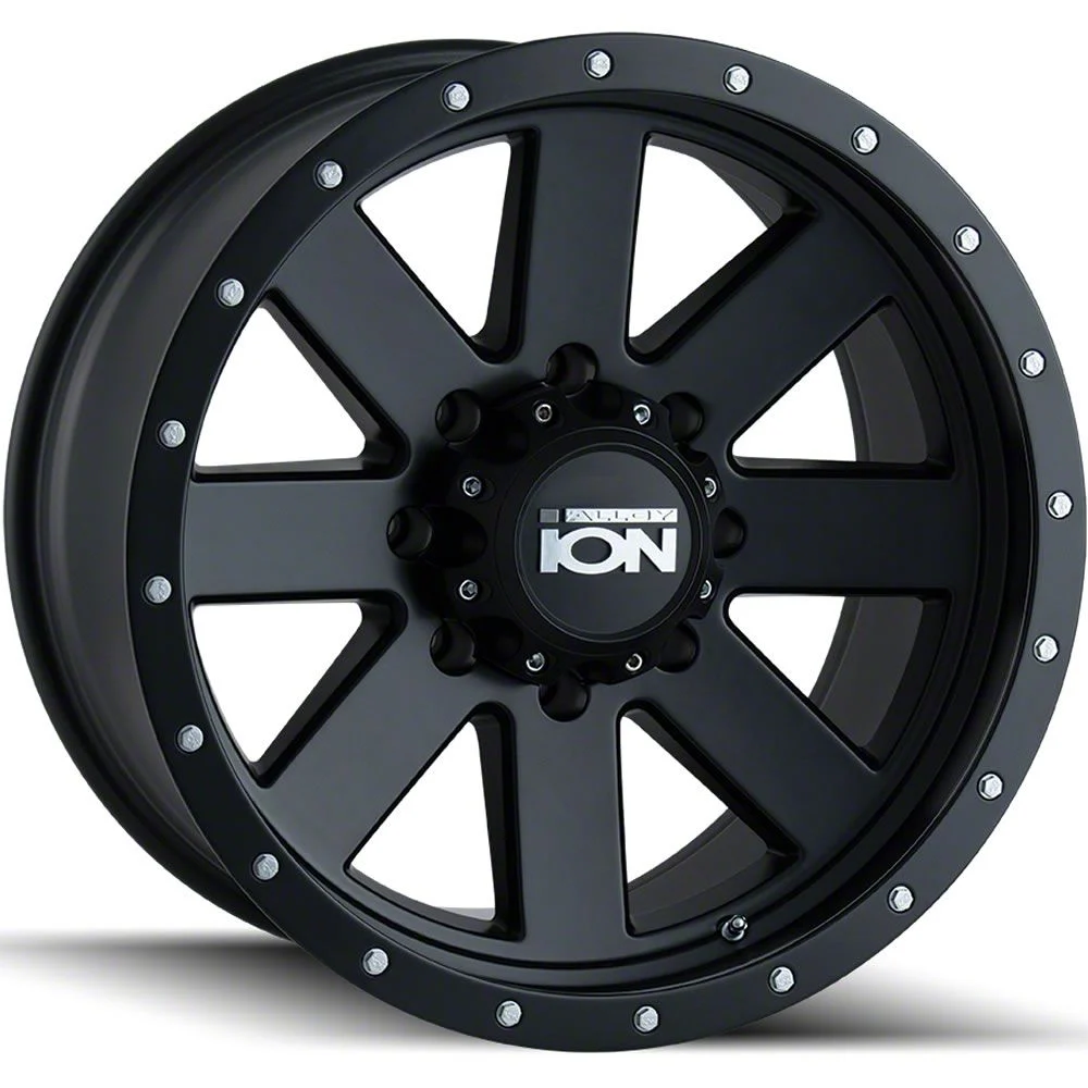 TYPE 134 Matte Black Beadlock 6-Lug Wheel; 17x8.5; -6mm Offset (19-26 Silverado 1500)