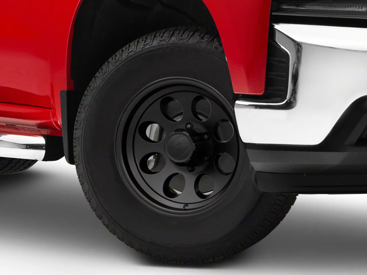TYPE 171 Matte Black 6-Lug Wheel; 17x9; 0mm Offset (19-26 Silverado 1500)