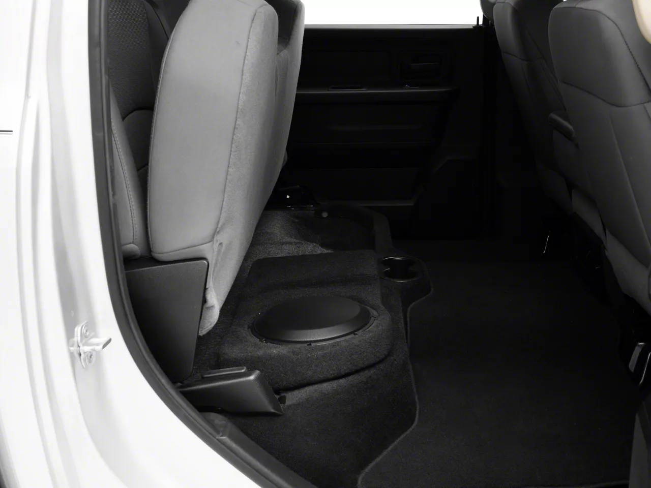 JL Audio Stealthbox Enclosed Subwoofer (02-18 RAM 1500 Quad Cab; 09-18 RAM 1500 Crew Cab)