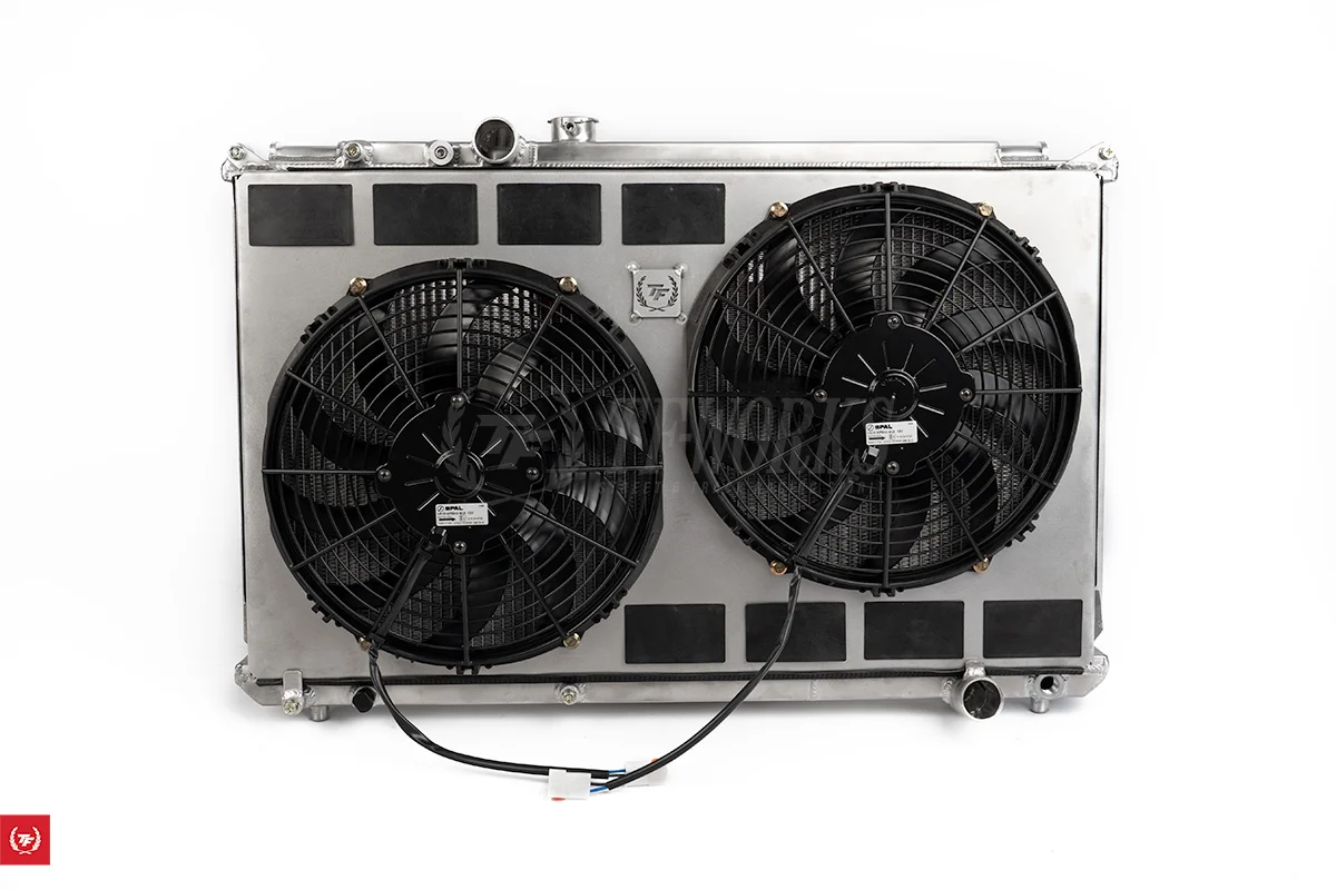 JZX90 / JZX100 Koyo Radiator + Shroud with Dual 12" SPAL Fans