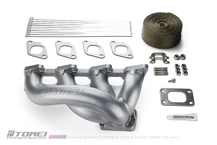 Tomei EXHAUST MANIFOLD EXPREME S13/S14 KA24DE TURBO TYPE Ver.2
