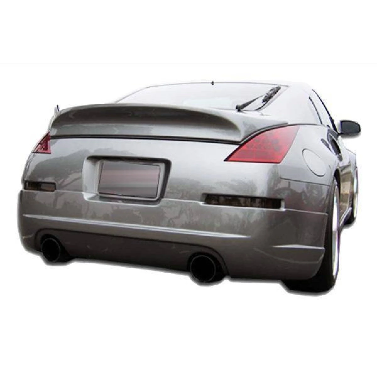 Nissan 350Z 2003-2008 ING Style 1 Piece Polyurethane Rear Lip - 37-2121