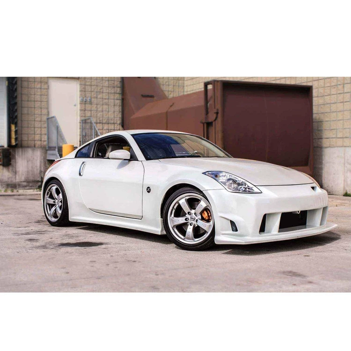 Nissan 350Z 2003-2008 ING Style 1 Piece Polyurethane Front Bumper - 37-2091