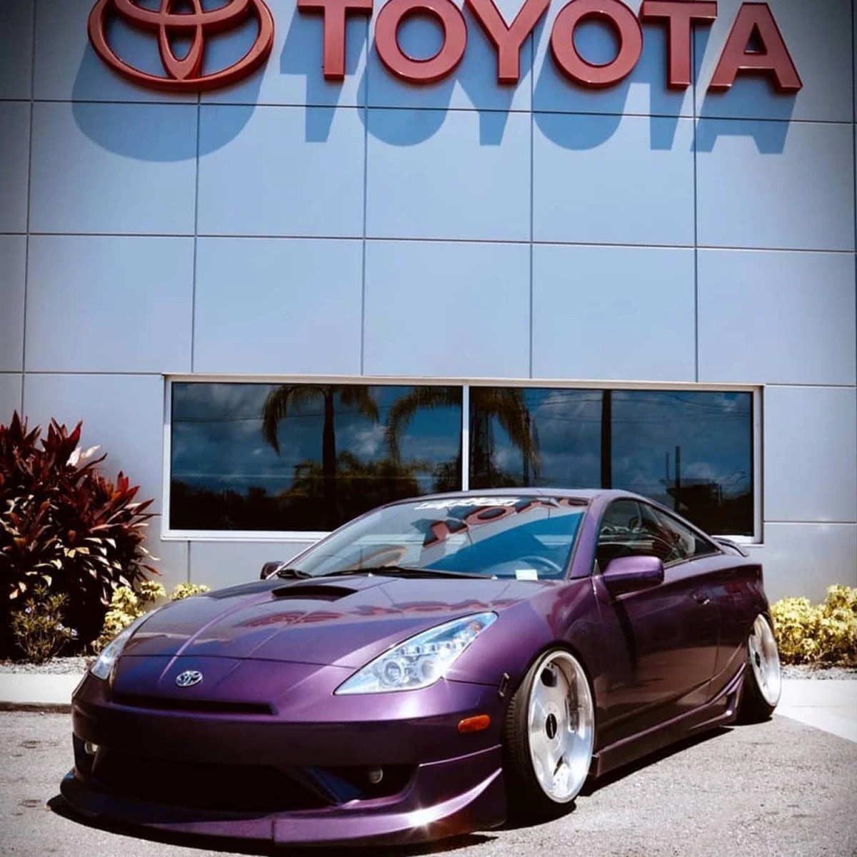 Toyota Celica 2003-2005 ING Style 1 Piece Polyurethane Front Lip - 37-2143