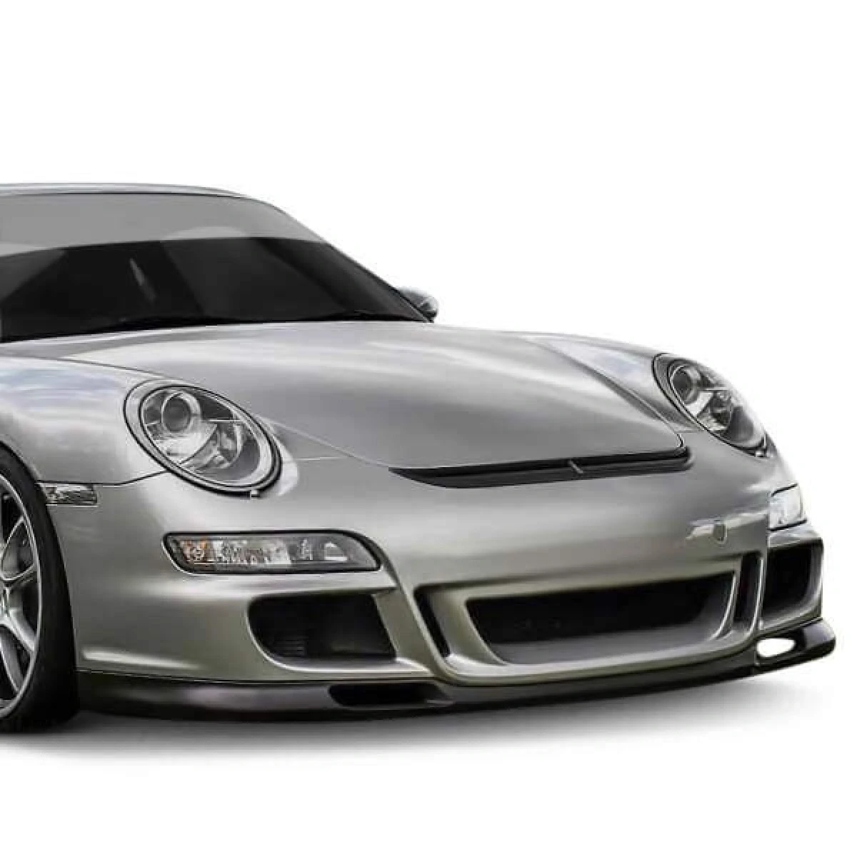 Porsche 997 / 991 2005-2009 GT 3 Look 1 Piece Polyurethane Front Bumper - 37-2195
