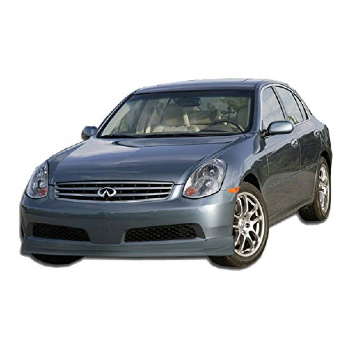 Infiniti G35 4DR Sedan 2005-2006 IL Spec Style 1 Piece Polyurethane Front Lip - 37-2172