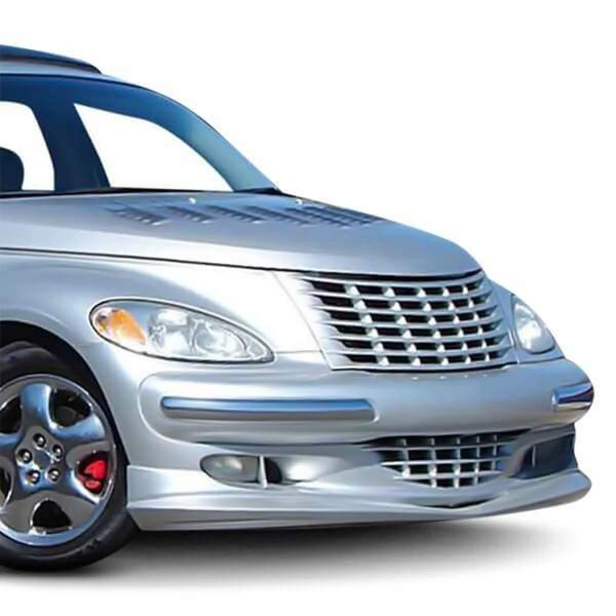 Chrysler PT Cruiser 2001-2005 Bomb Style 1 Piece Polyurethane Front Lip - 37-2185
