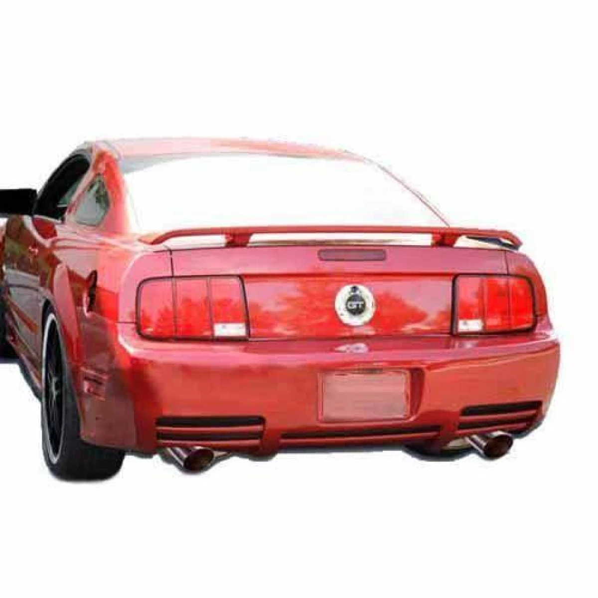 Ford Mustang 2005-2009 Sallen Style 1 Piece Polyurethane Rear Bumper - 37-2190