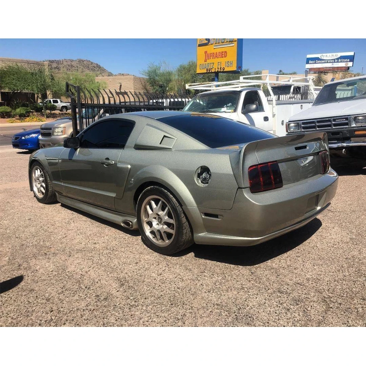 Ford Mustang 2005-2009 Eleanor Style 3 Piece Polyurethane Rear Wing Spoiler - 37-2250