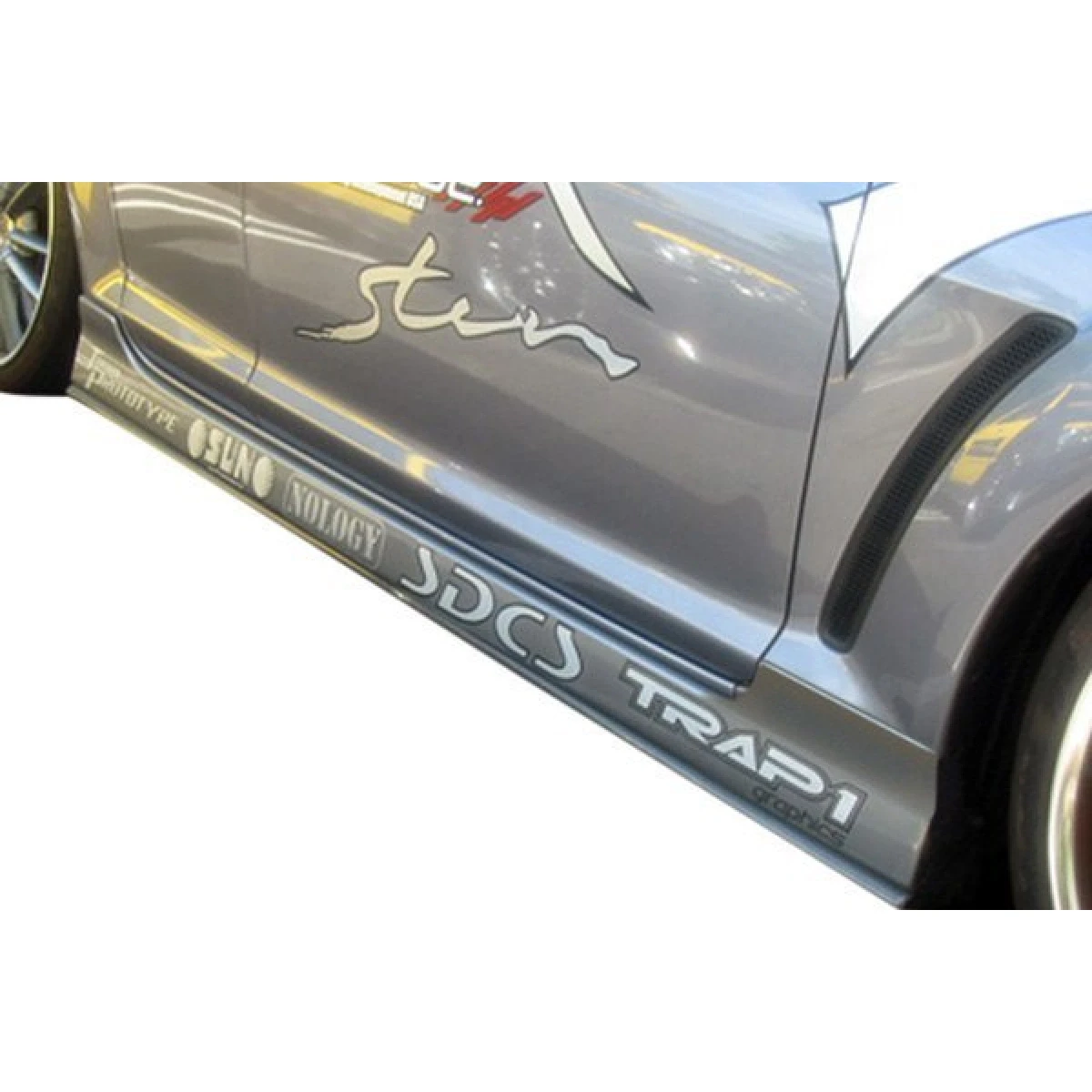 KBD Urethane MS Style Side Skirts for Mazda RX-8 (2004-2008)