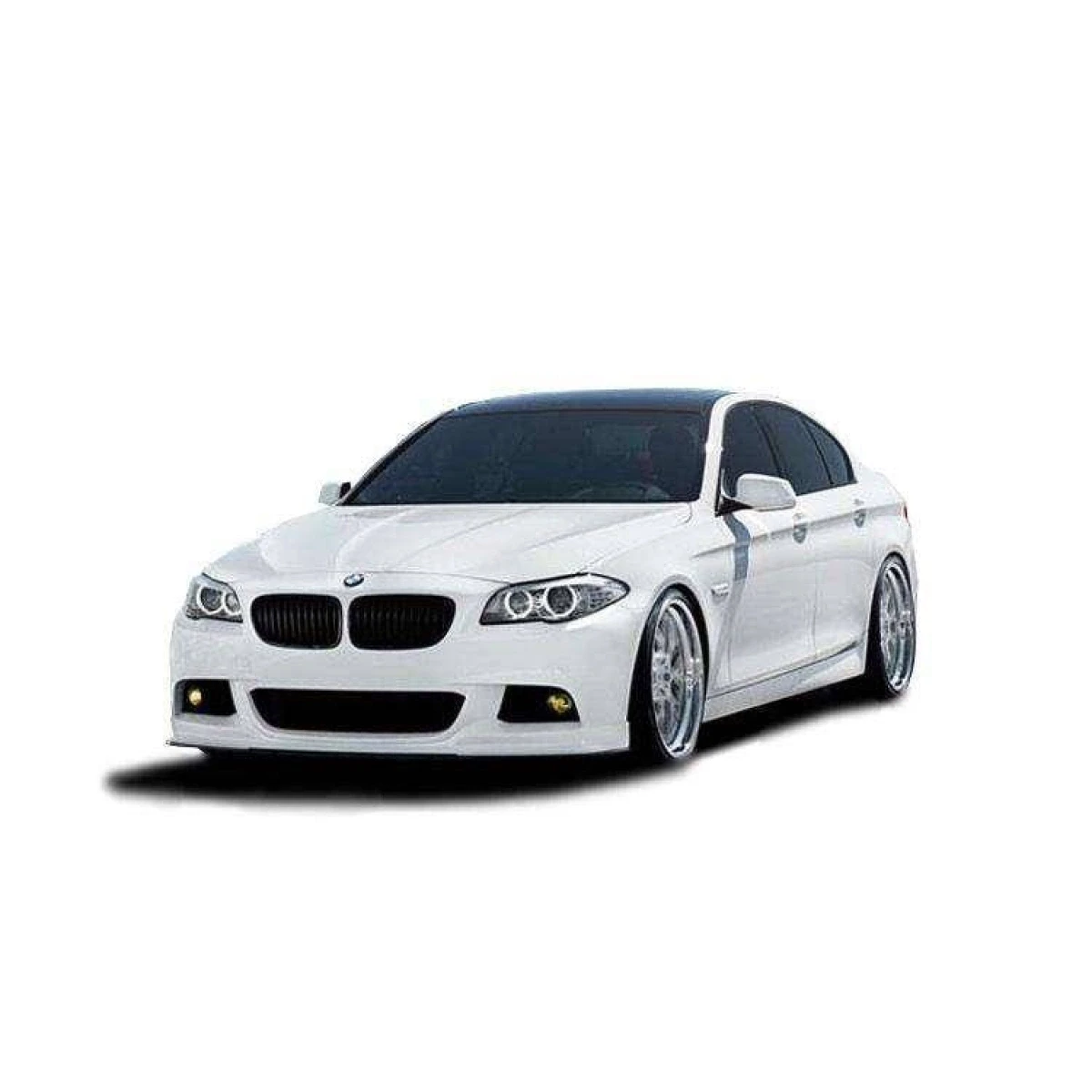BMW 5 Series F10 2011-2013 VKM Style 1 Piece Polyurethane Front Lip - 37-6010