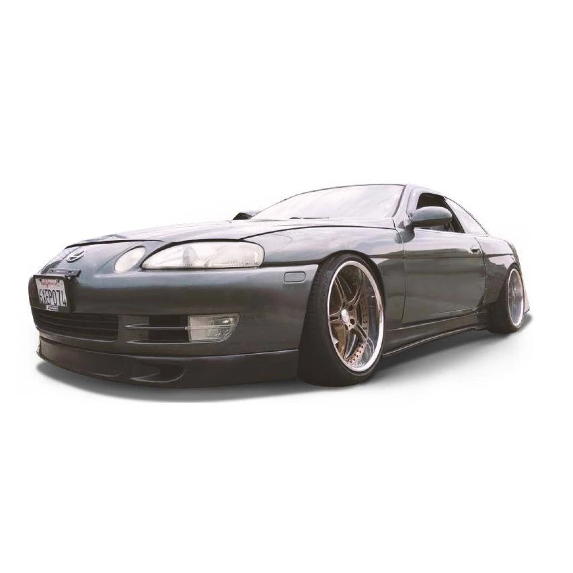 Universal – KBD Style 2 Piece Polyurethane Side Skirt Extensions - 37-6056