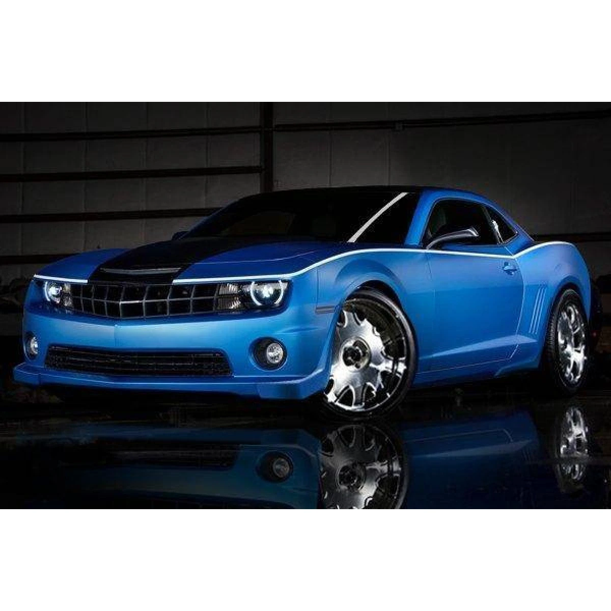 Chevrolet Camaro 2010-2013 SS Retromod 4 Piece Polyurethane Full Body Kit - 37-6074
