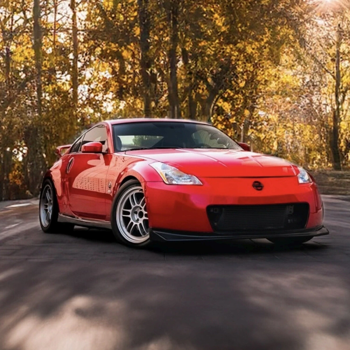 Nissan 350Z 2003-2008 Nismo V3 Style 2 Piece Polyurethane Side Skirt Add-Ons - 37-6120