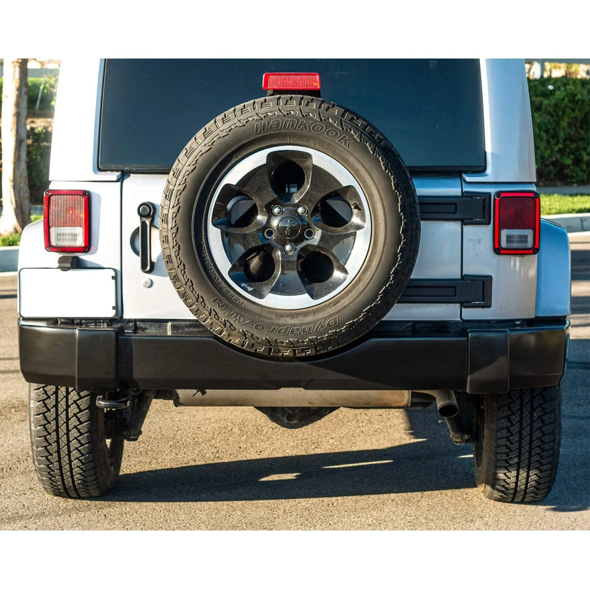 Jeep Wrangler JK (2/4 Doors) & Unlimited 2007-2018 Factory/OE Design 1 Piece Polyurethane Rear Bumper - 37-6127