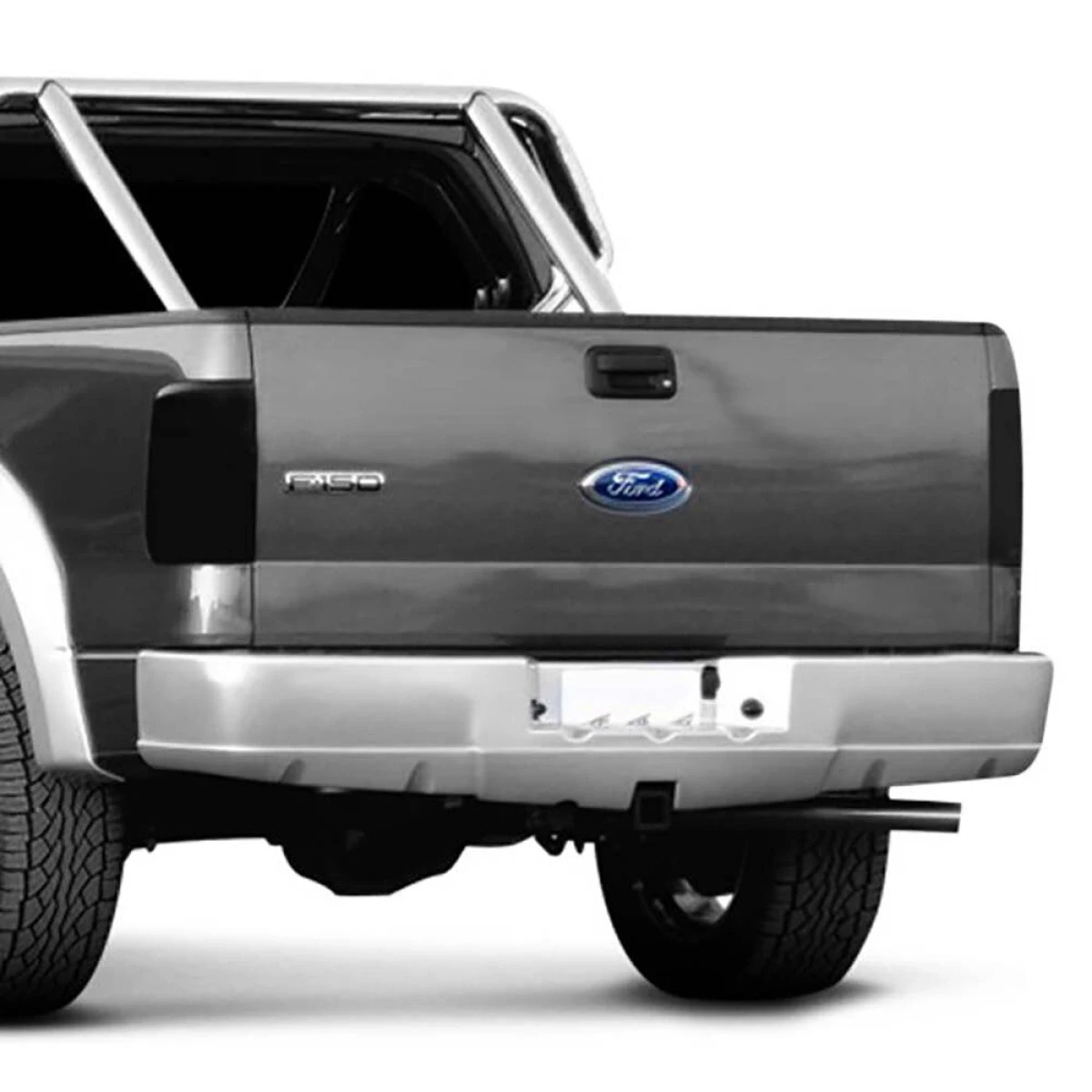 Ford F-150 2004-2008 1 Piece Polyurethane Rear Bumper - 37-6685