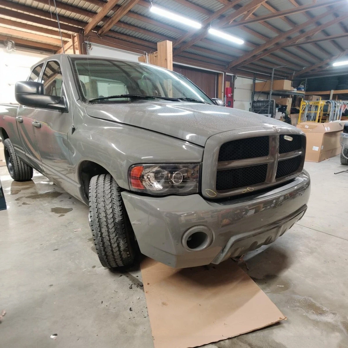 Dodge Ram 1500 2002-2005 Premier Style 1 Piece Polyurethane Front Bumper - 37-6697