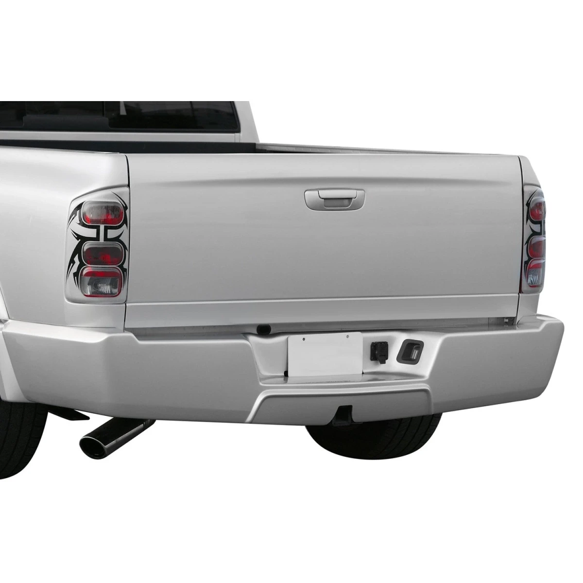 Dodge Ram 2002-2008 1 Piece Polyurethane Rear Bumper - 37-6698