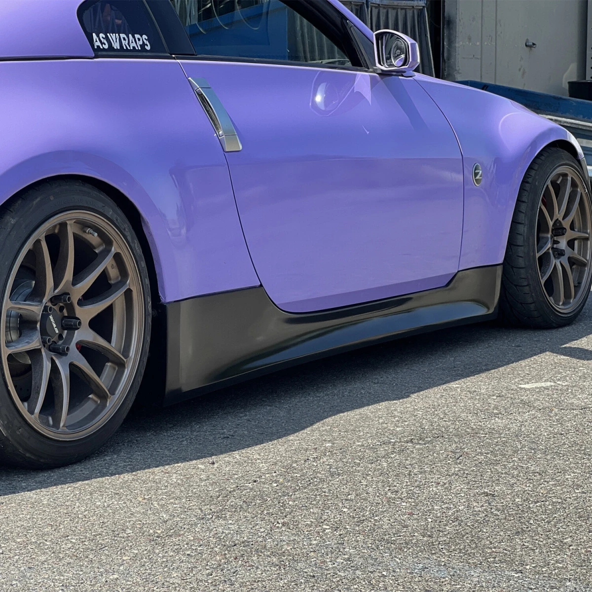 Nissan 350Z 2003-2008 VTX Style 2 Piece Polyurethane Side Skirts - 37-6893