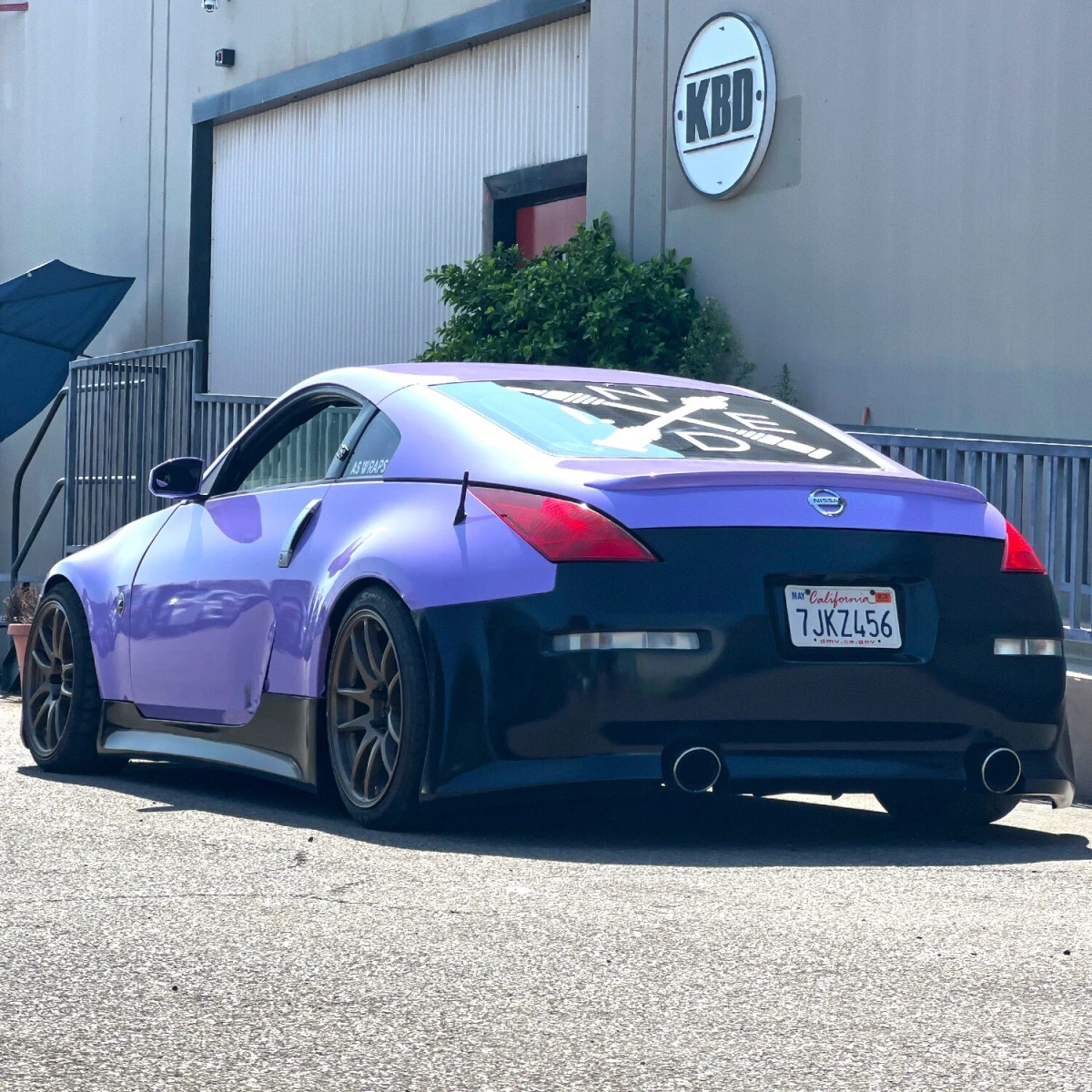 Nissan 350Z 2003-2008 VTX Style 1 Piece Polyurethane Rear Bumper - 37-6894