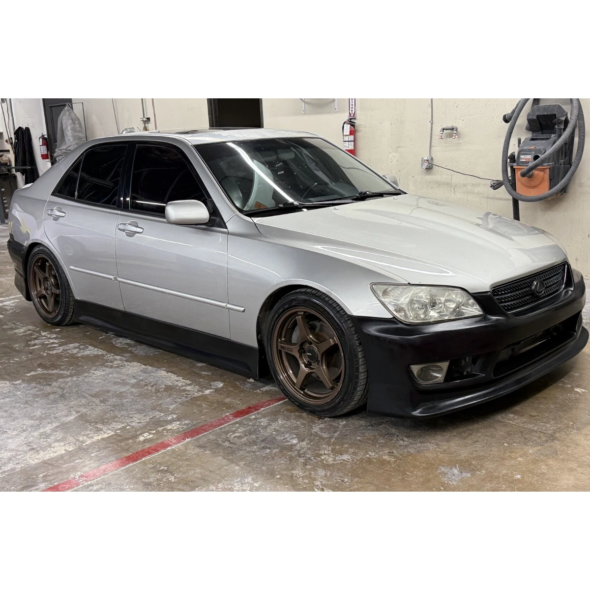 Lexus IS300 2000-2005 VTX Style 2 Piece Polyurethane Side Skirts - 37-6940