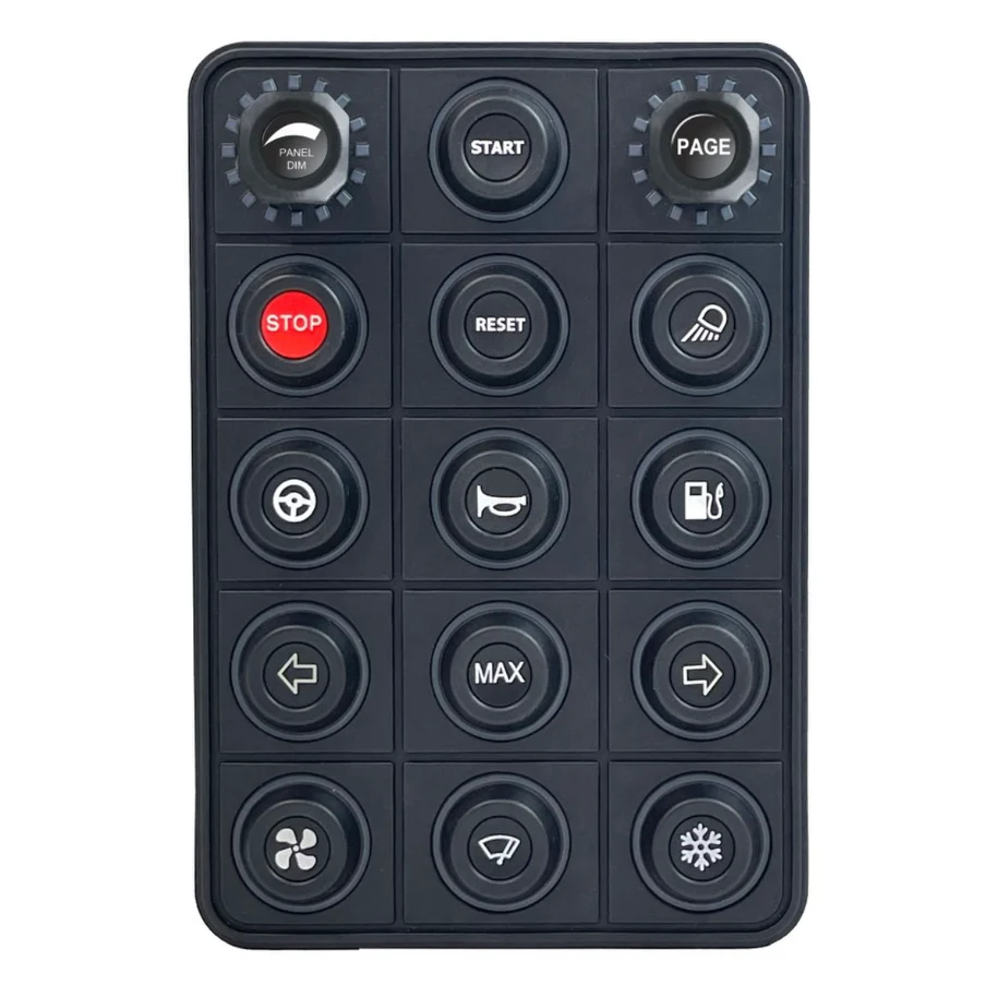 Link ECU CAN Keypad 15 Button + 2 Rotary Encoders