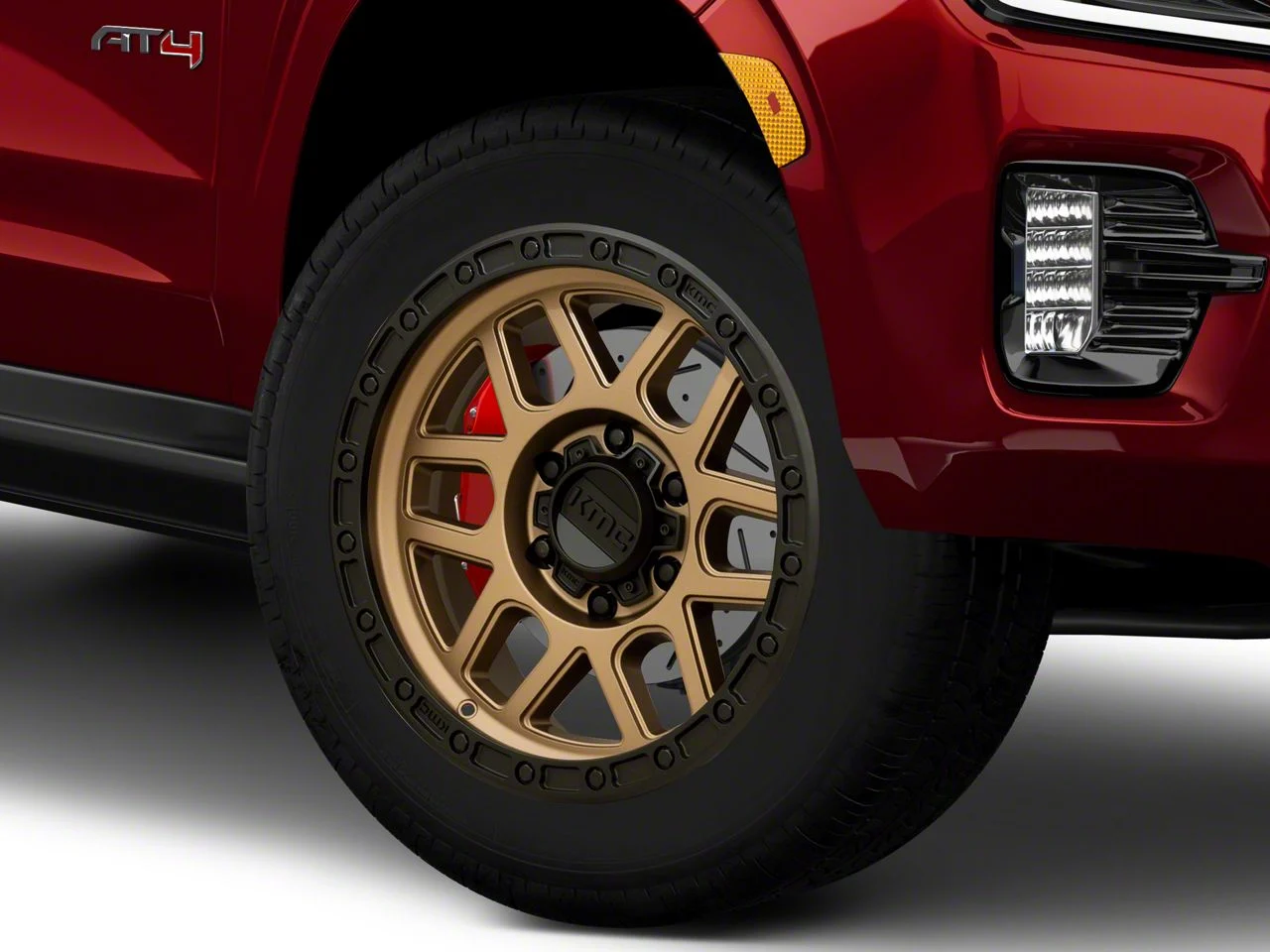 KMC Mesa Matte Bronze with Black Lip 6-Lug Wheel; 20x9; 18mm Offset (21-26 Yukon)