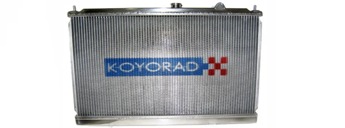 Techno Toy Tuning Koyo Racing Radiator for the AE86 with BEAMS swap
