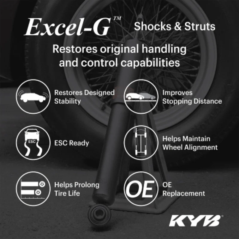 KYB 19-21 Chevrolet Silverado w/ Z85 / GMC Sierra w/ Z85 (Increased Capacity) Excel-G Shock - Rear