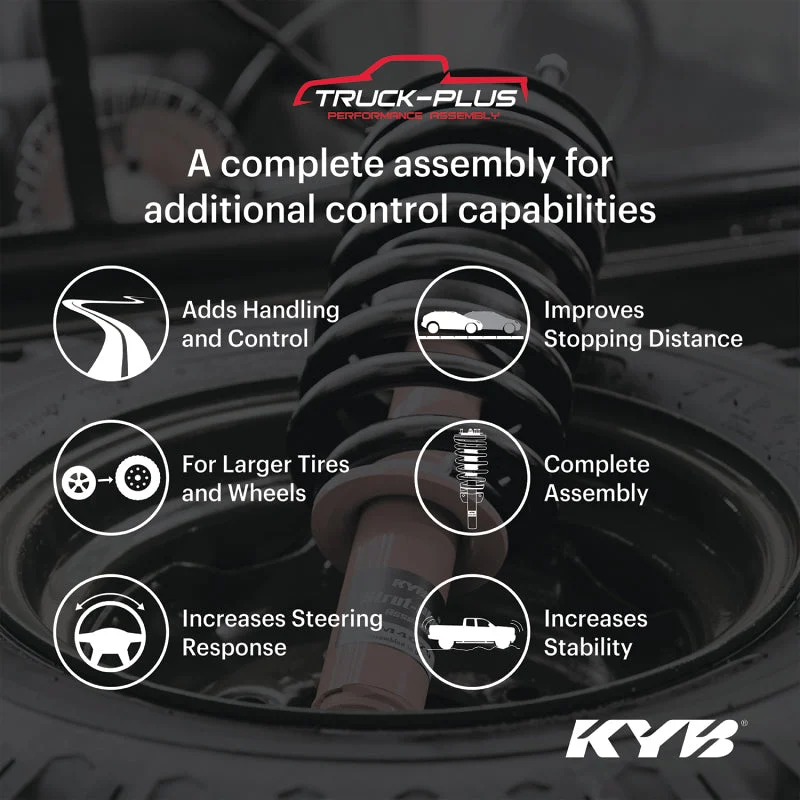 KYB Shocks & Struts Truck-Plus Performance 14-18 Chevrolet Silverado/GMC Sierra 1500 4WD