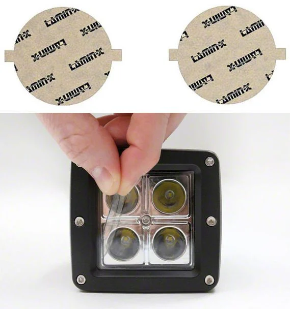 Lamin-X Fog Light Tint Covers; Clear (09-14 F-150, Excluding Raptor)