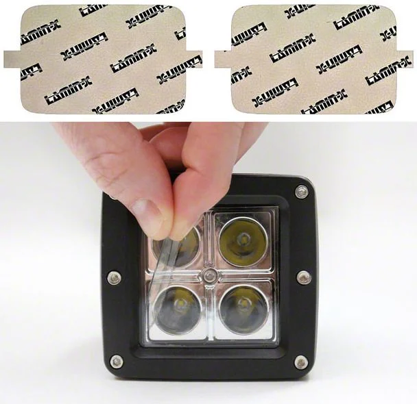 Lamin-X Fog Light Tint Covers; Clear (18-20 F-150, Excluding Raptor)