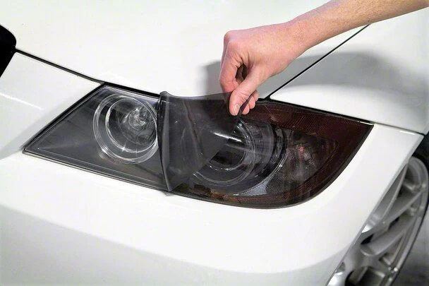 Lamin-X Headlight Tint Covers; Clear (18-20 F-150 w/ Factory LED Headlights)