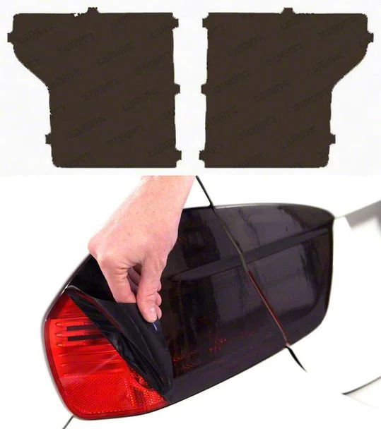 Lamin-X Tail Light Tint Covers; Charcoal (15-17 F-150 w/ Factory Halogen Non-BLIS Tail Lights)