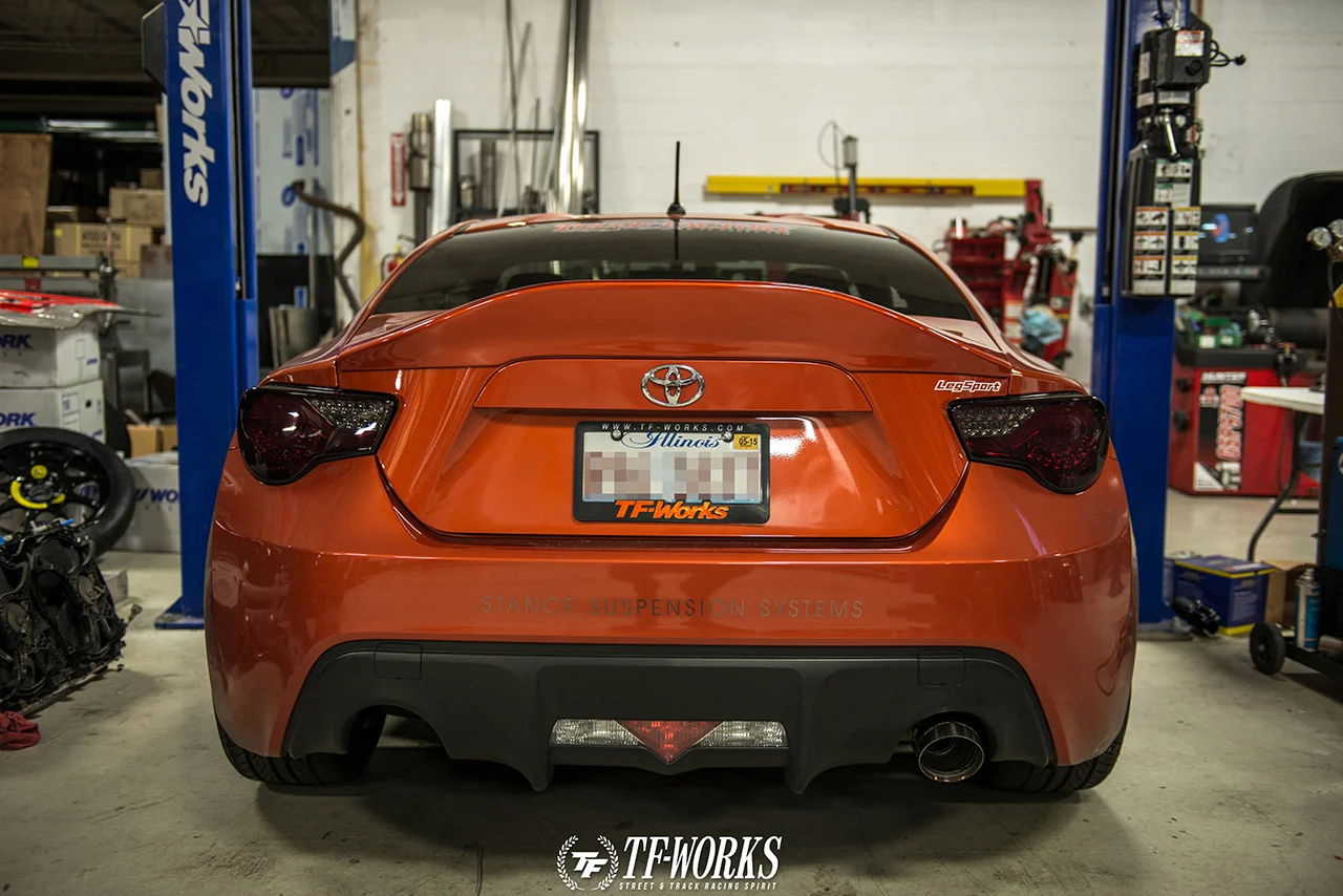 Legsport Duck Bill Spoiler for Scion 13+ FRS / Subaru BRZ