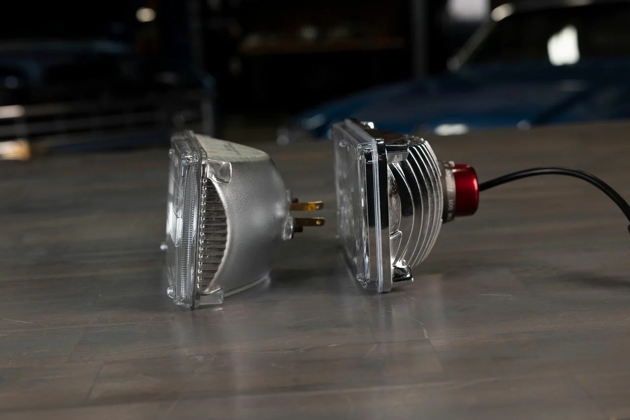 Holley Retrobright LED Sealed 5 x 7 Headlight - Yellow