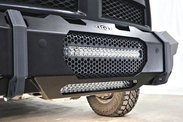 LoD Offroad Destroyer Front Bumper 20-Inch LED Light Bar Center Screen; Black Texture (11-22 F-350 Super Duty)